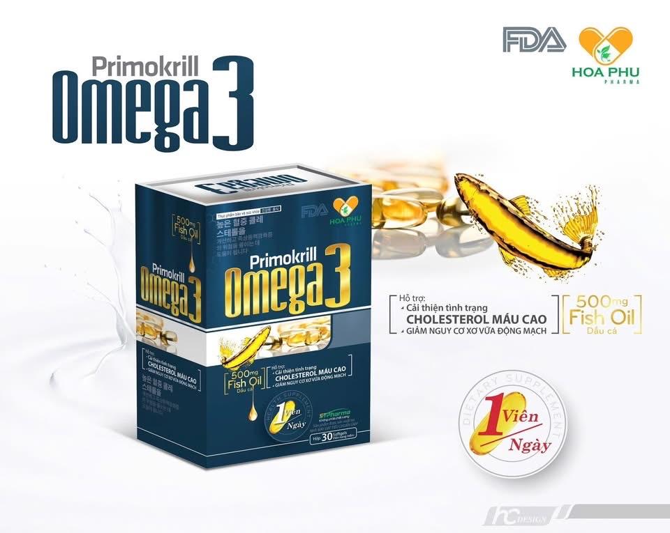 Primokrill Omega 3-duoc-ban-tai-Nhà Thuốc Ngọc Trúc
