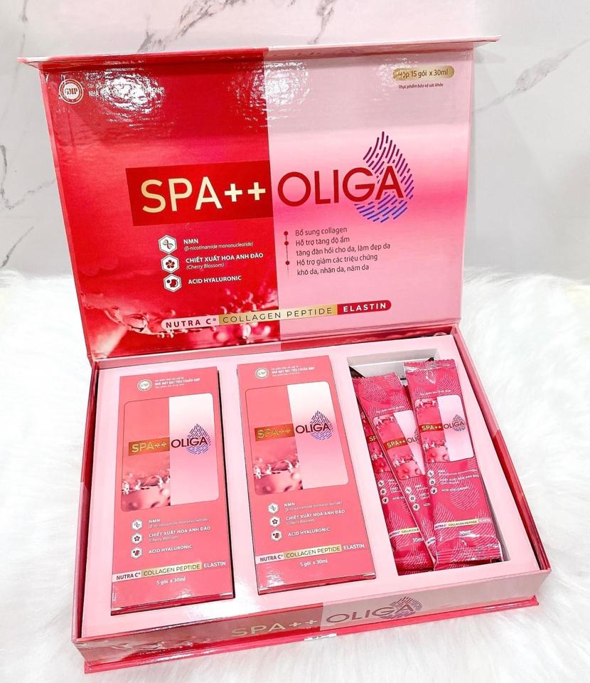 SPA++ OLIGA (Hộp 15 gói x 30ml)-duoc-ban-tai-Nhà Thuốc Ngọc Trúc