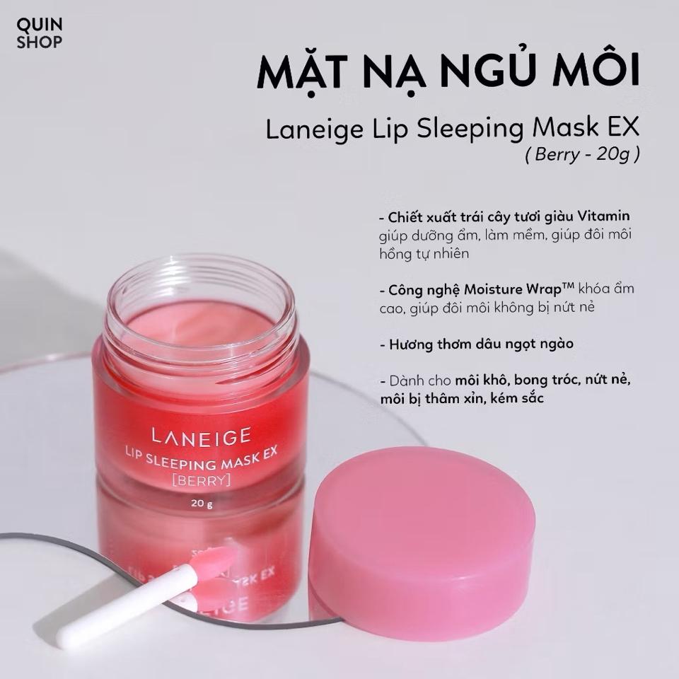 Ủ môi laneige size to 20gr ( kèm cọ môi ) -duoc-ban-tai-Trương Yến Oanh 