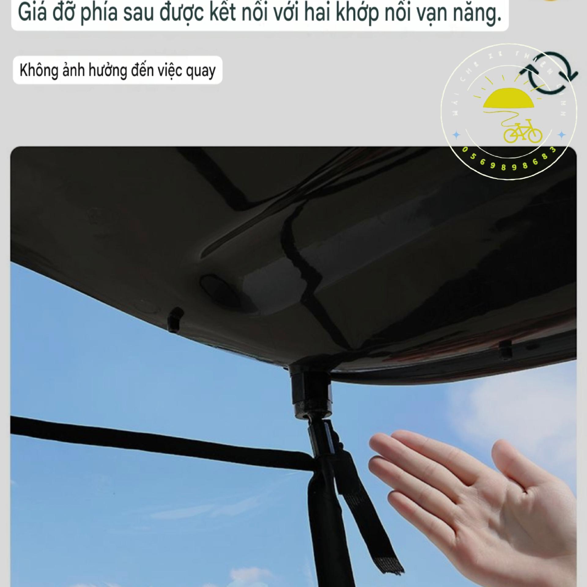 Mái che xe - nhựa - đôi - tai - lắp chân gương - 1200-duoc-ban-tai-Mái che xe máy và xe điện Thiên Linh