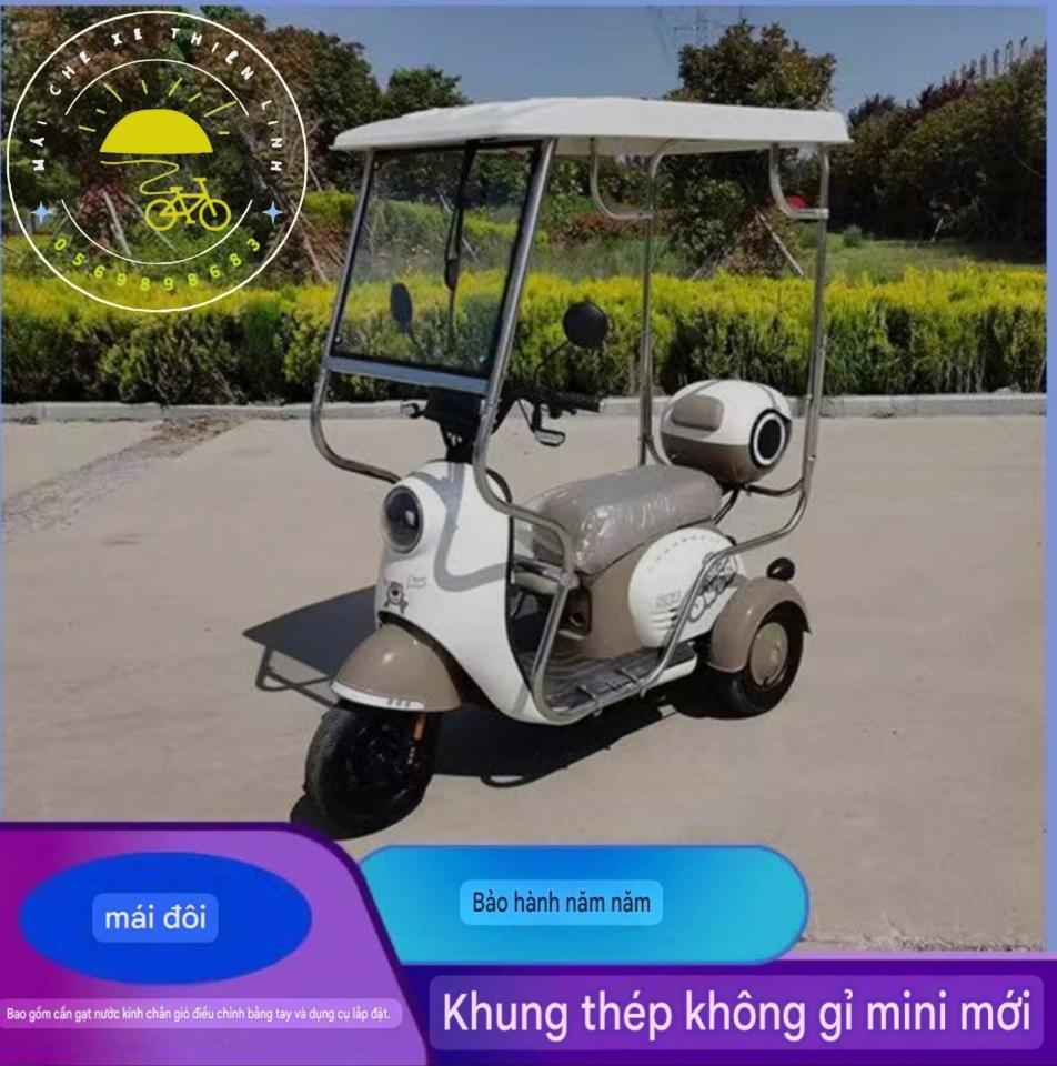 Che xe 3 bánh YoBo V1 Super One - kích thước 120cm x 70cm - 1710-duoc-ban-tai-Mái che xe máy và xe điện Thiên Linh