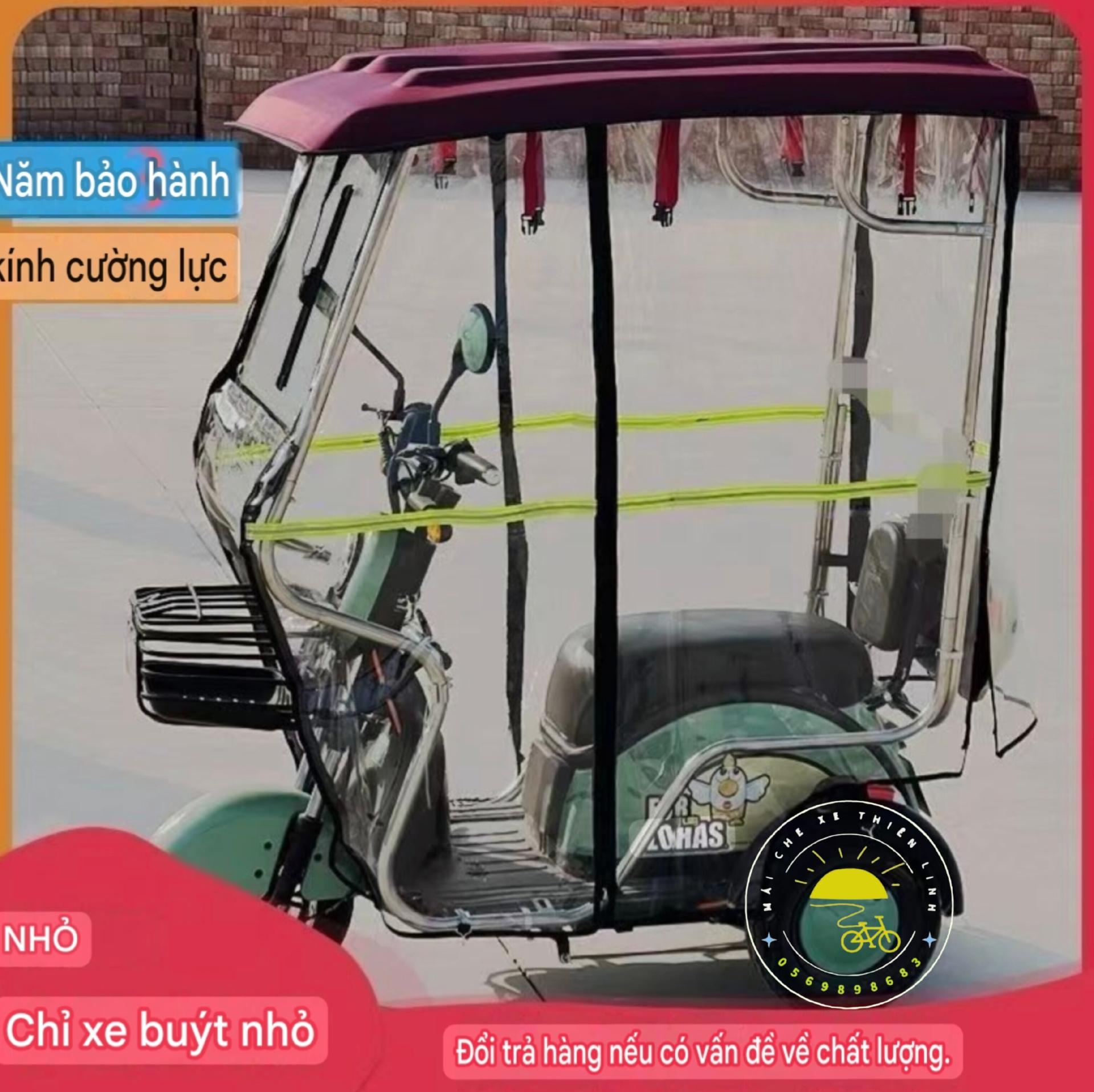 Che xe 3 bánh YoBo V1 Super One - kích thước 120cm x 70cm - 1710-duoc-ban-tai-Mái che xe máy và xe điện Thiên Linh
