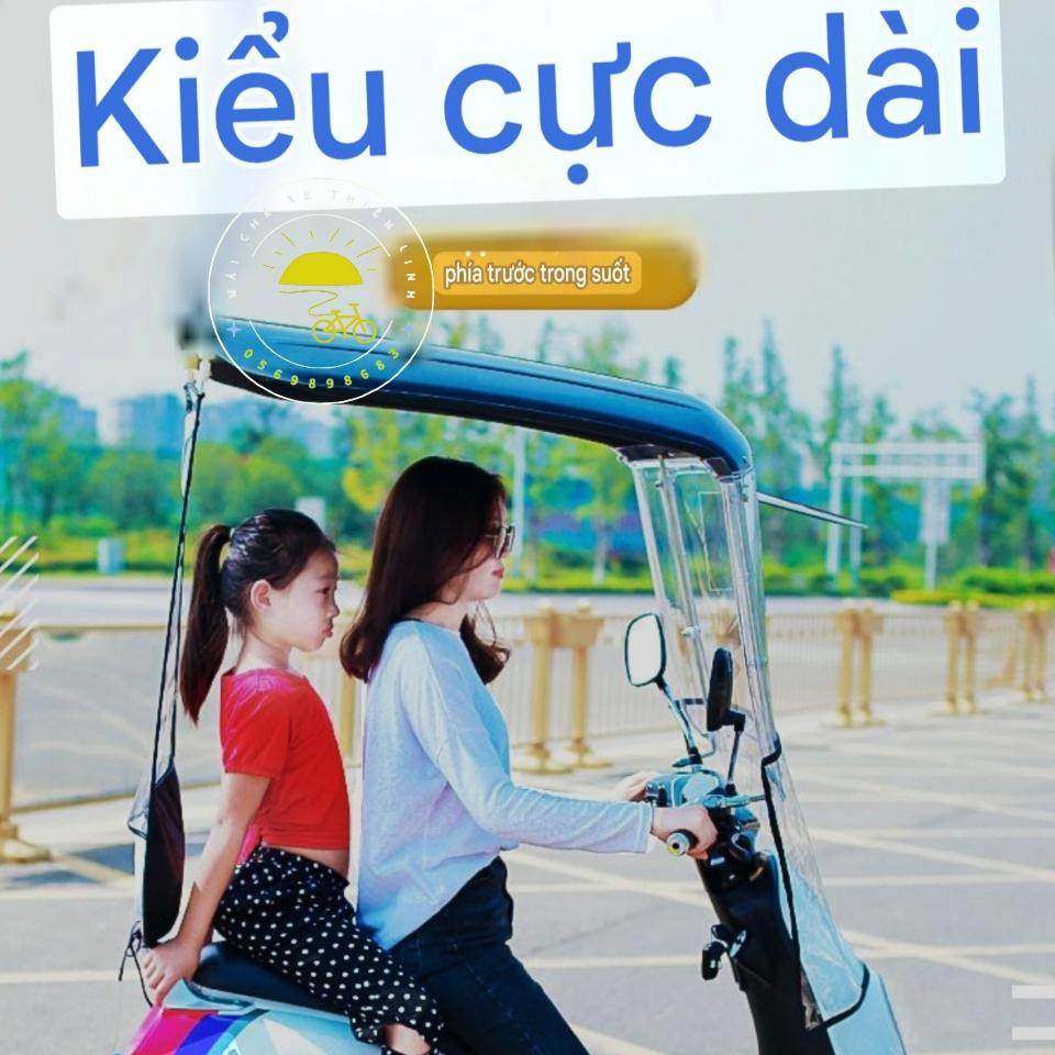 Mái che xe - nhựa - đôi - lắp chân gương - 770-duoc-ban-tai-Mái che xe máy và xe điện Thiên Linh