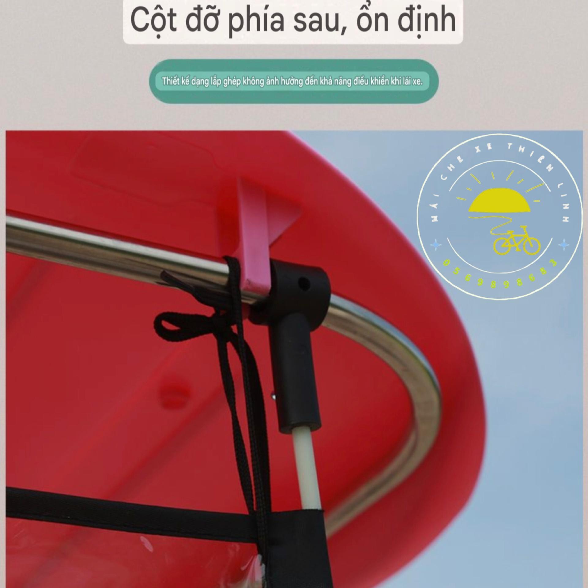 Mái che xe - nhựa - đôi - lắp chân gương - 1255-duoc-ban-tai-Mái che xe máy và xe điện Thiên Linh
