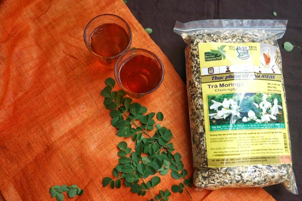 Trà chùm ngây 500gr-duoc-ban-tai-HOÀNG HOA THÔN