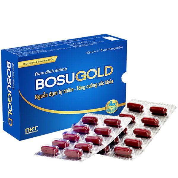 BosuGold ( Đạm Thủy Phân Máu Ngựa )Hộp 3 Vỉ x 10 Viên Hà Tây-duoc-ban-tai-Dược Châu Long
