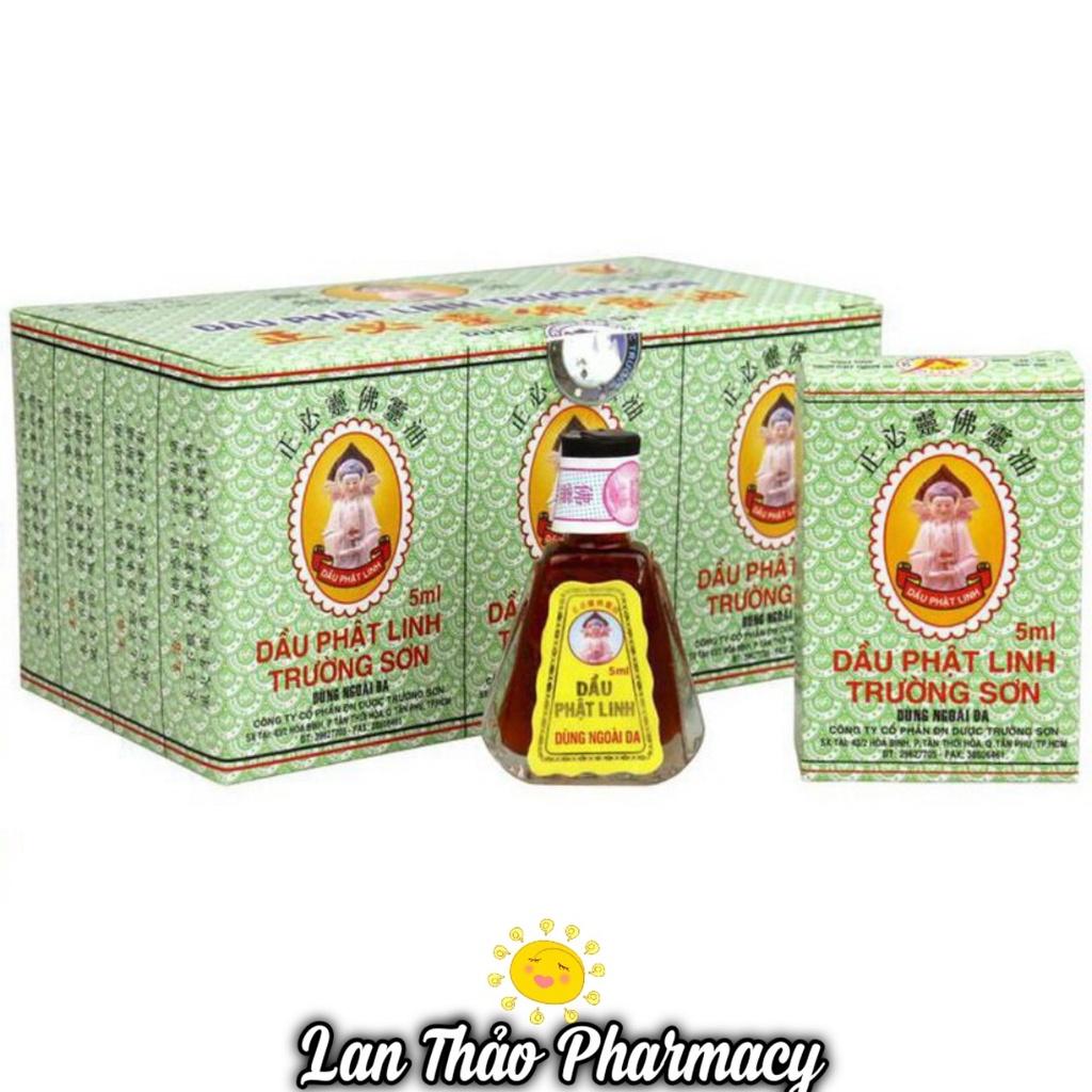 Dầu Gió Phật Linh TO 5ML Hộp 12 Chai-duoc-ban-tai-Dược Châu Long