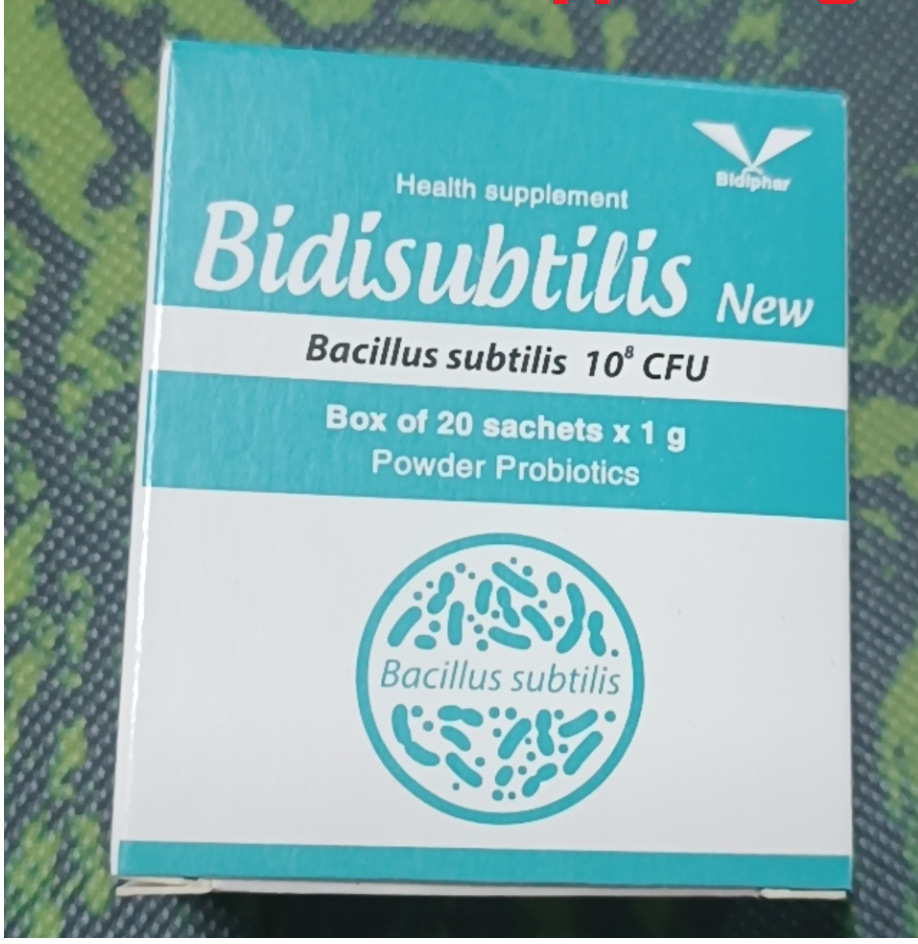 Bidisubtilis hộp 20 gói_Bidiphar-duoc-ban-tai-Dược Châu Long