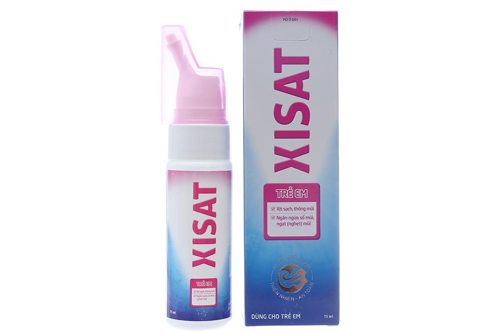 Xisat Xịt chai 70ml màu HồNG-duoc-ban-tai-Dược Châu Long