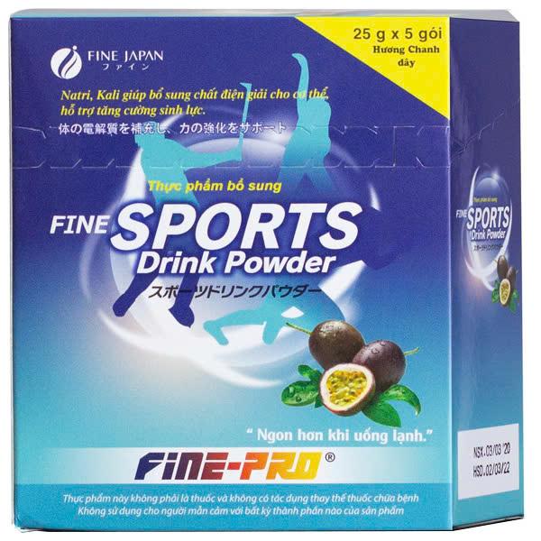 Sports Drink Pader Hộp 5 Gói x 25 G DP Chuck Bù Điện Giải-duoc-ban-tai-Dược Châu Long