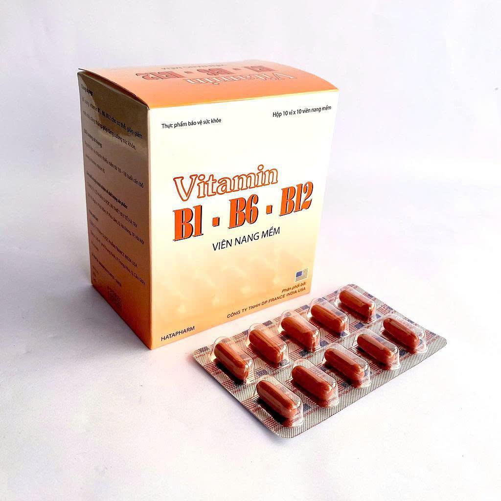 Vitamin 3B Viên Nang Hà Tây Hộp 10 Vỉ x 10 Viên ( Thuốc )-duoc-ban-tai-Dược Châu Long