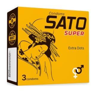Bao Cao Su SATO Codom Trơn Nhập Khẩu JAPAN Hộp Bé 3 Cái-duoc-ban-tai-Dược Châu Long