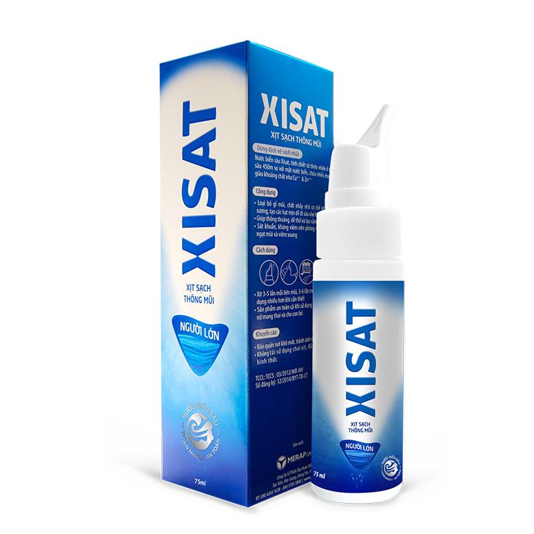 XiSat chai 70ml người lớn Xanh Nước Biển-duoc-ban-tai-Dược Châu Long