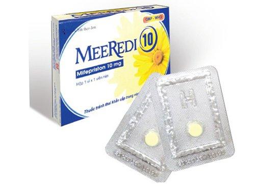 Meeredi 10 ( Mifepriston 10 Mg ) 120 mg Hộp 1 Viên Nam Hà-duoc-ban-tai-Dược Châu Long