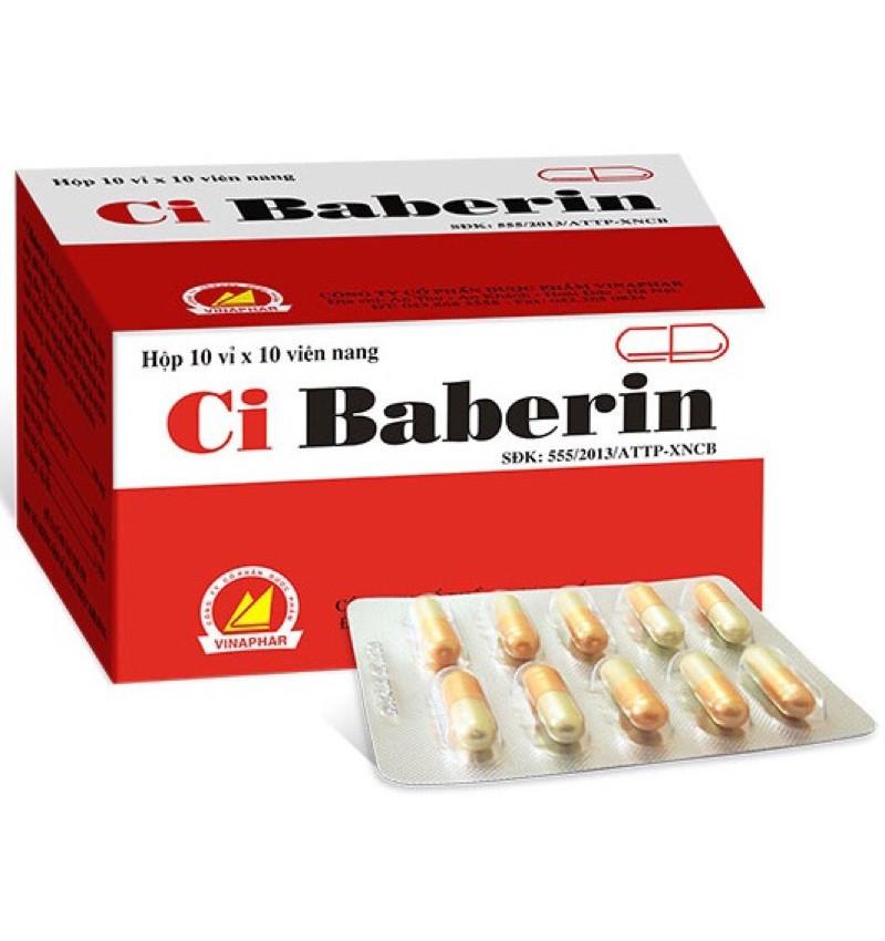 Ci Baberin Hộp 10 Vỉ x 10 Viên Vinaphar-duoc-ban-tai-Dược Châu Long
