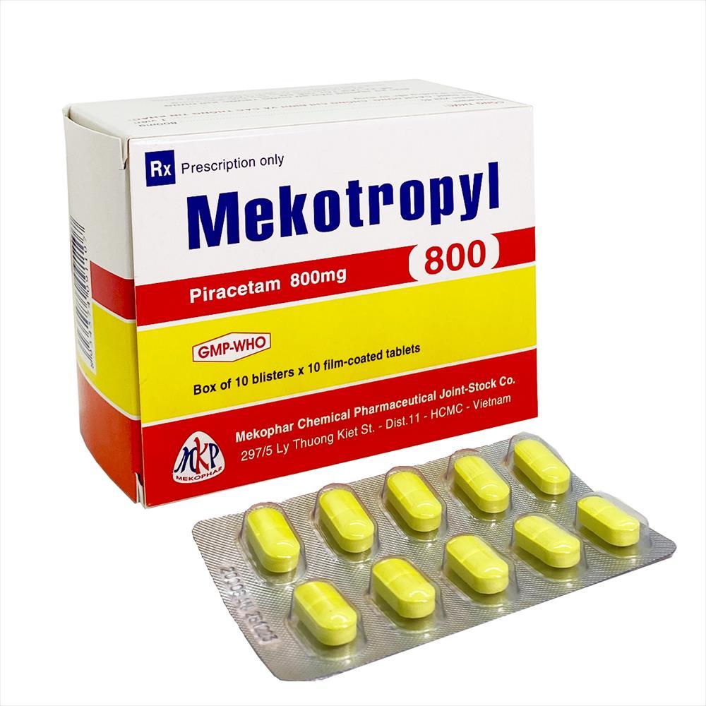  Mekotropyl 800 ( Piracetam 800mg Hộp 10vỉ x 10viên Mekopha )-duoc-ban-tai-Dược Châu Long