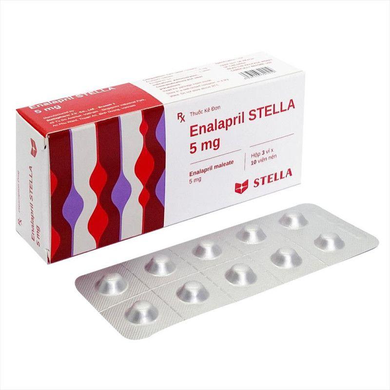 Enalaprin 5mg hộp 3vỉ STADA-duoc-ban-tai-Dược Châu Long