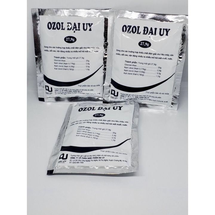 Oresol Gói Trắng Rẻ 27,9 G Đại Uy Bịch 50 Gói-duoc-ban-tai-Dược Châu Long
