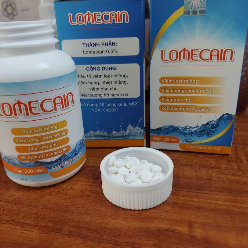 LOMECAIN  Nhiệt   Lọ 500 Viên -duoc-ban-tai-Dược Châu Long