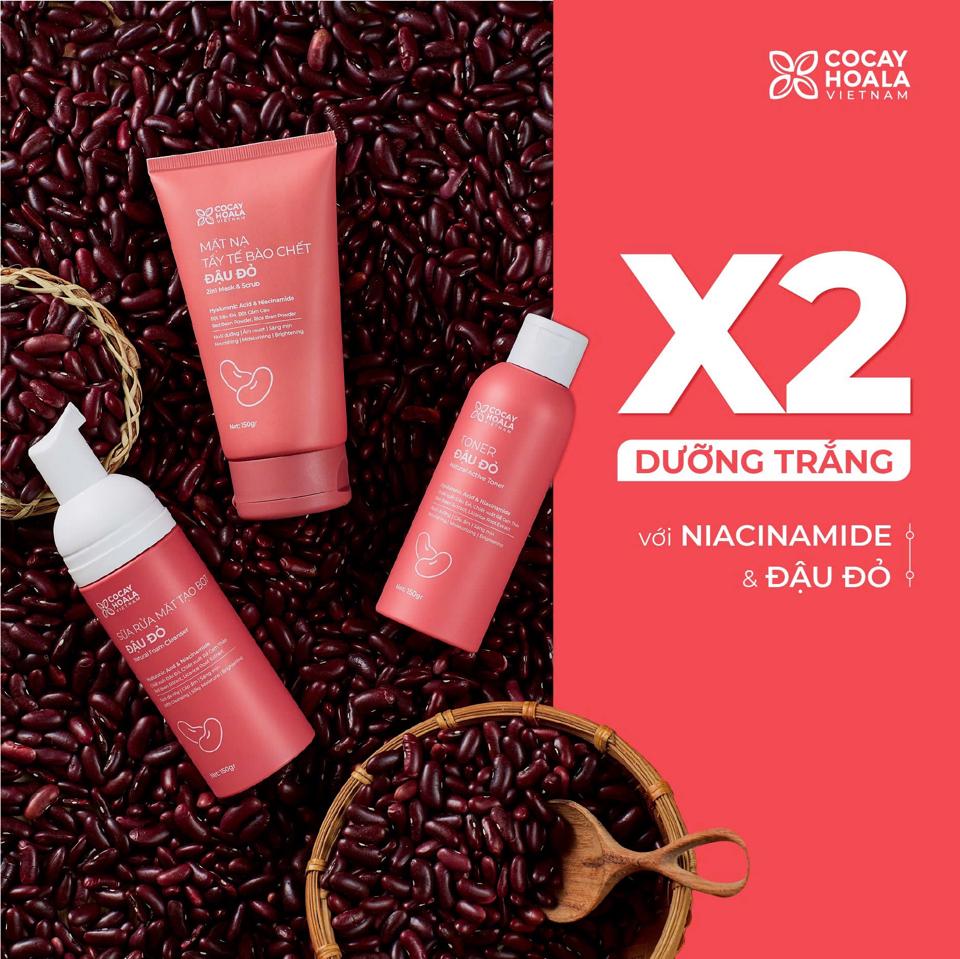 Bộ chăm sóc da Đậu Đỏ-duoc-ban-tai-Showrooms Sống Xanh