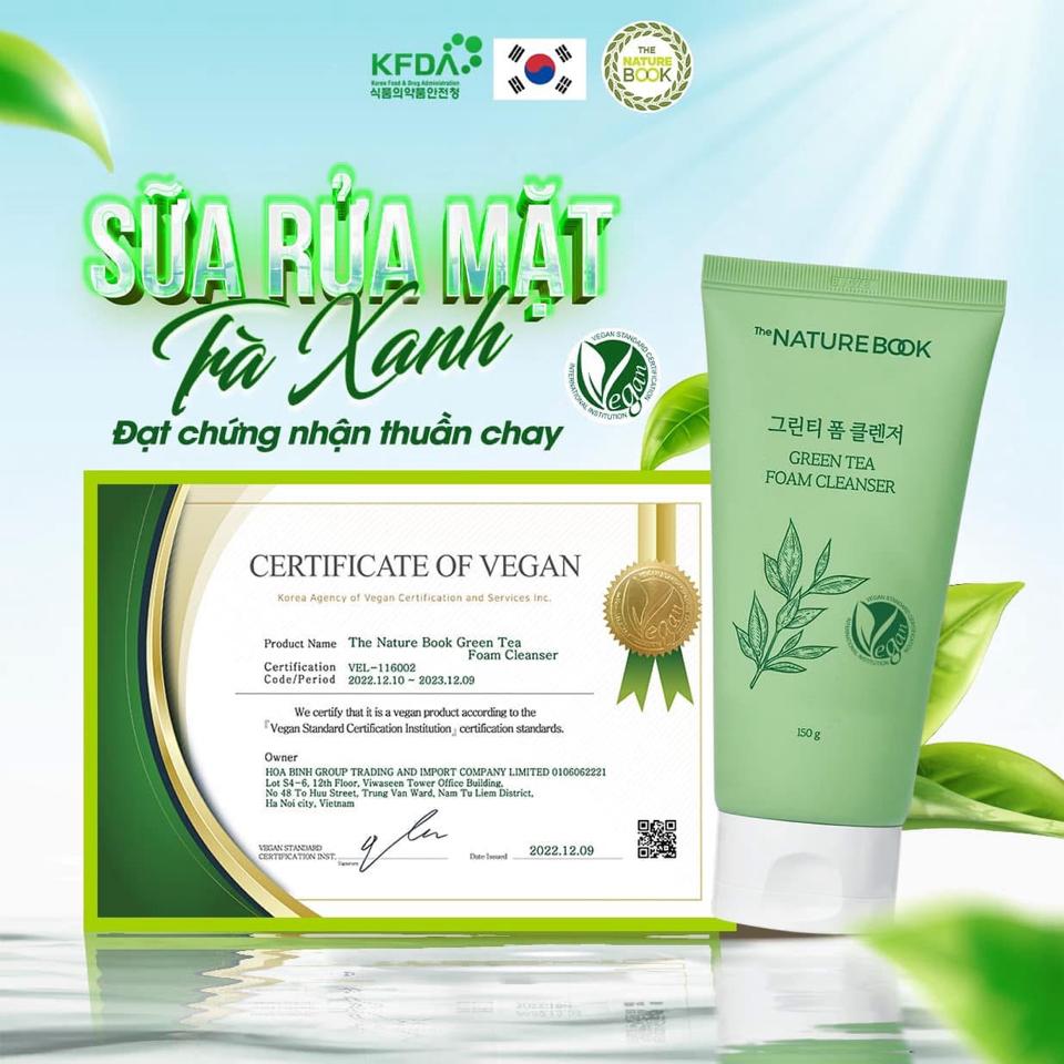Sữa rửa mặt Trà Xanh -duoc-ban-tai-TRẠM SỐNG XANH
