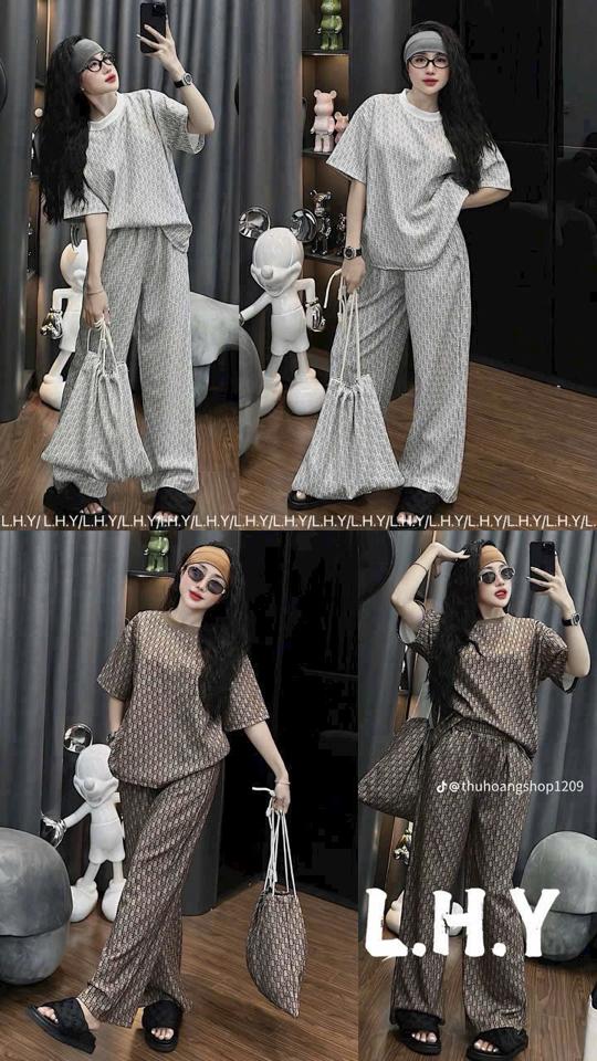 Sét dior quần dài-duoc-ban-tai-Tiến Loan Studio