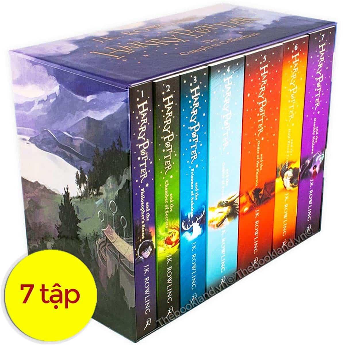 Harry Potter (Bộ 7 cuốn + Audio) US, UK-duoc-ban-tai-Homeschooling - Ha Vu