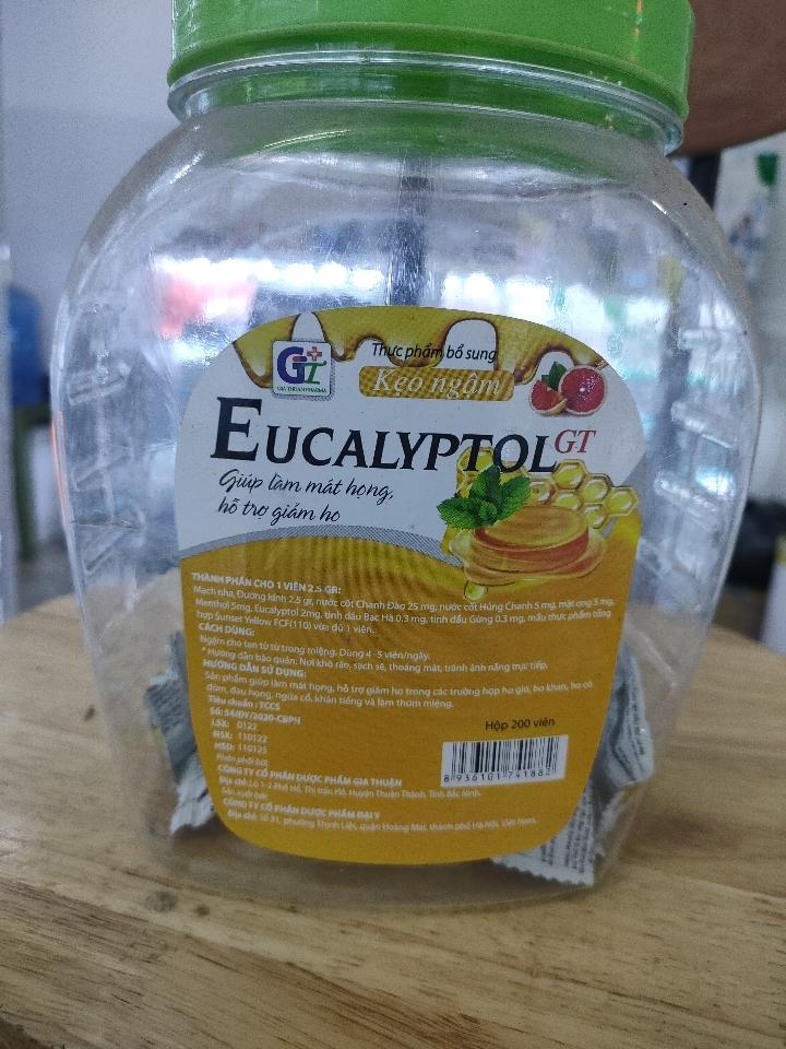 Kẹo ngậm Eucalyptol-duoc-ban-tai-Quầy thuốc Thùy Linh