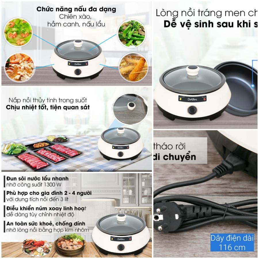 Nồi lẩu điện Delites NL001 3 lít
-duoc-ban-tai-MINH HOÀNG