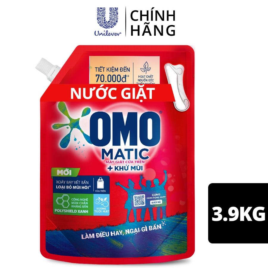 Nước giặt OMO 3.9 kg cửa trên-duoc-ban-tai-MINH HOÀNG