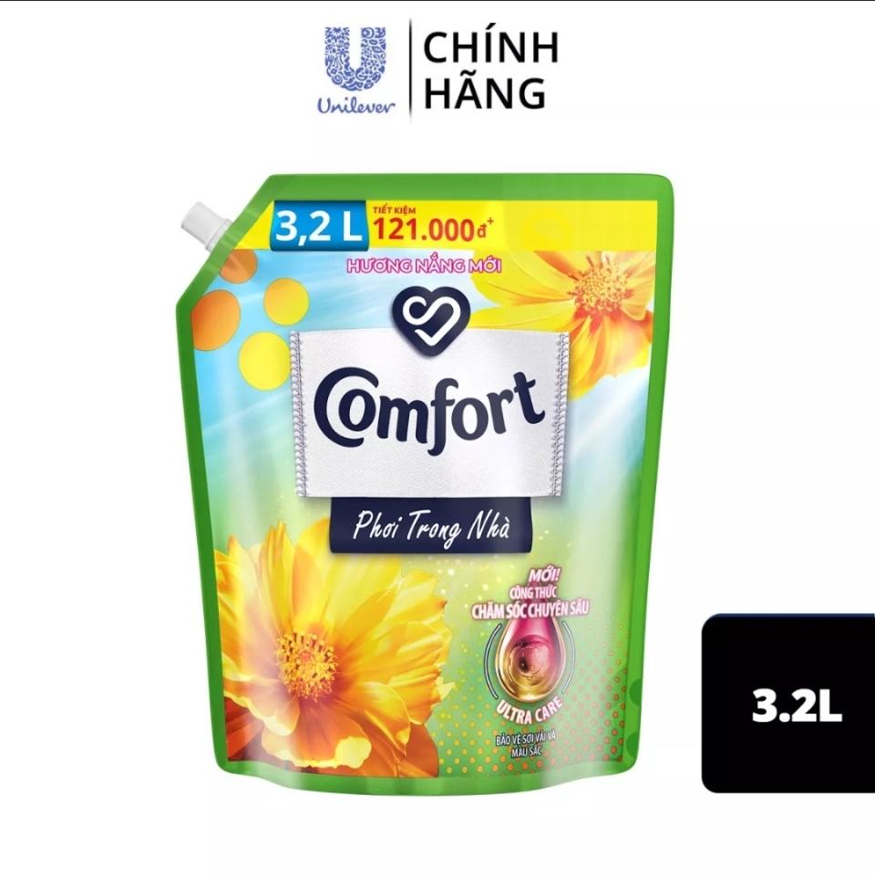 Nước xả Comfort 3.2L phơi trong nhà-duoc-ban-tai-MINH HOÀNG