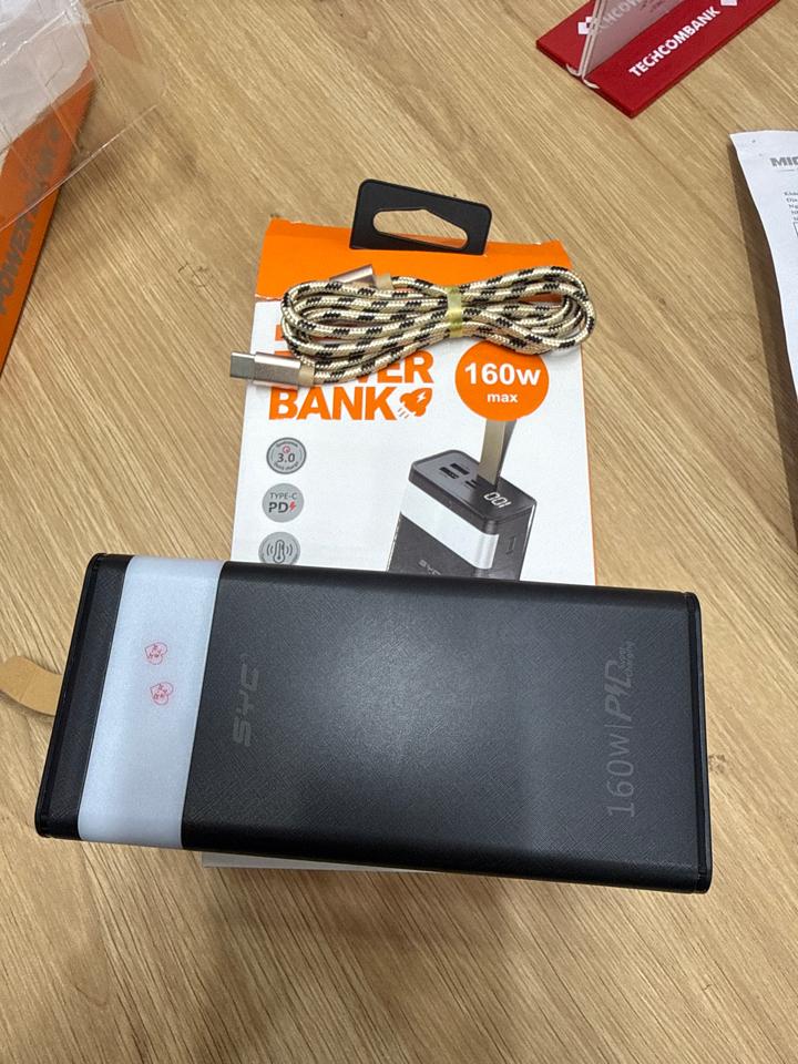 Sạc dự phòng 40,000mAh sạc nhanh 160w-duoc-ban-tai-Long Táo 132 Hai Bà Trưng ,Đồng Hới