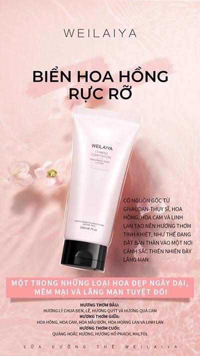 Weilaiya - Dưỡng Thể Trắng Da Hương Nước Hoa-duoc-ban-tai-Thanh House - EMParfum