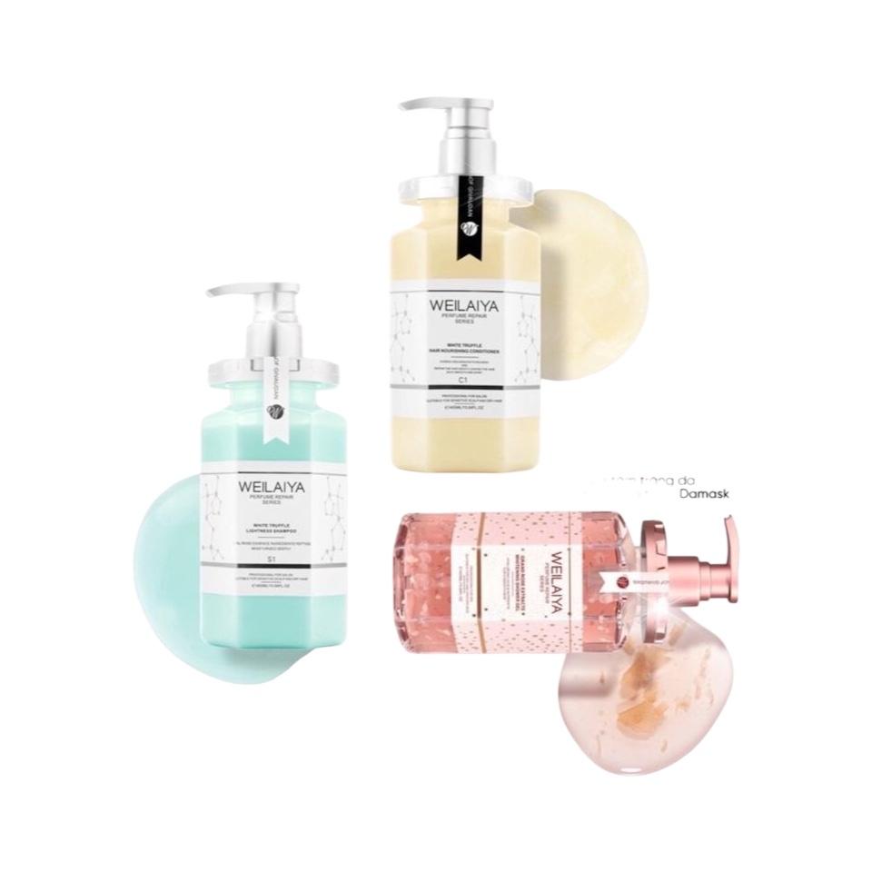 Combo Tắm - Gội Xả Weilaiya Hương Nước hoa-duoc-ban-tai-Thanh House - EMParfum