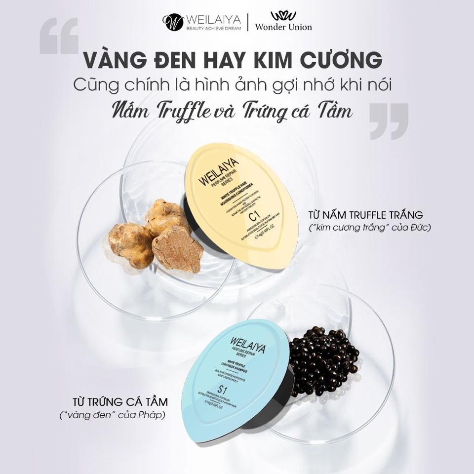 Weilaiya - Set Mini Gội Xả Nấm Truffle-duoc-ban-tai-Thanh House - EMParfum