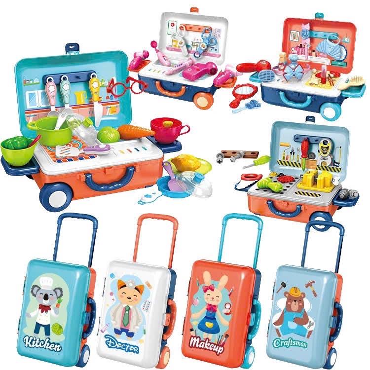 Đồ chơi hướng nghiệp vali nghề bác sĩ, nấu ăn, kỹ sư, trang điểm-duoc-ban-tai-ALA BABY SHOP