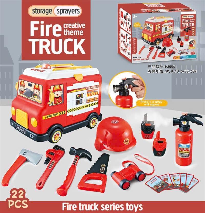 Bộ đồ chơi xe cứu hoả có âm thanh 22 chi tiết-duoc-ban-tai-ALA BABY SHOP