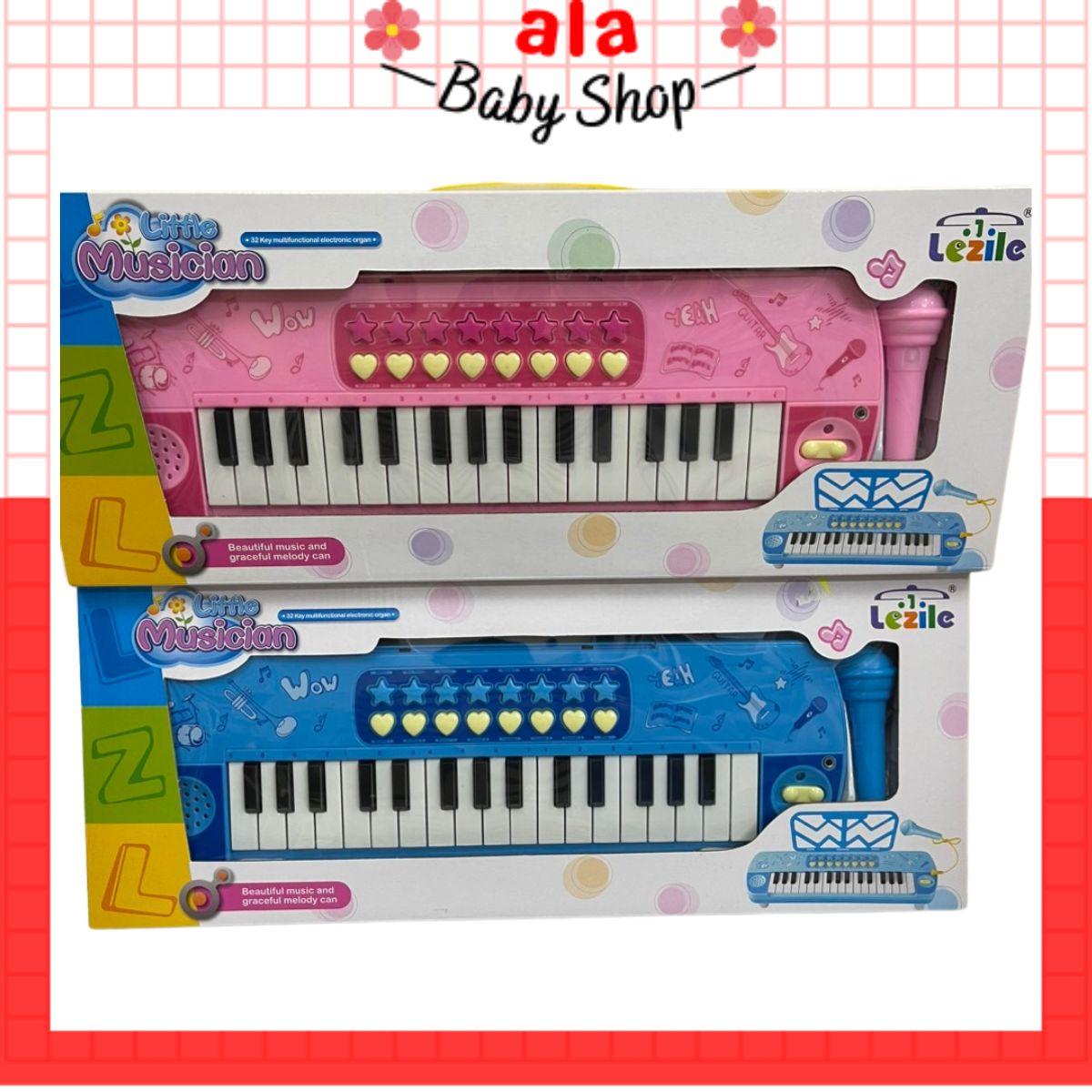 Đàn piano kèm micro 32 phím-duoc-ban-tai-ALA BABY SHOP