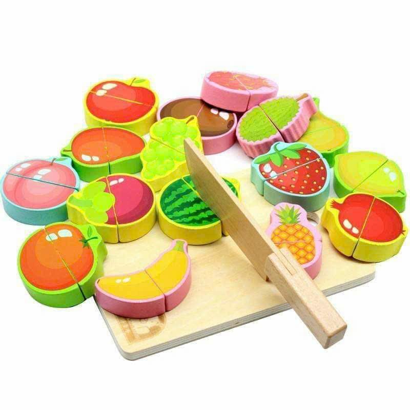 Cắt trái cây gỗ 16 loại-duoc-ban-tai-ALA BABY SHOP