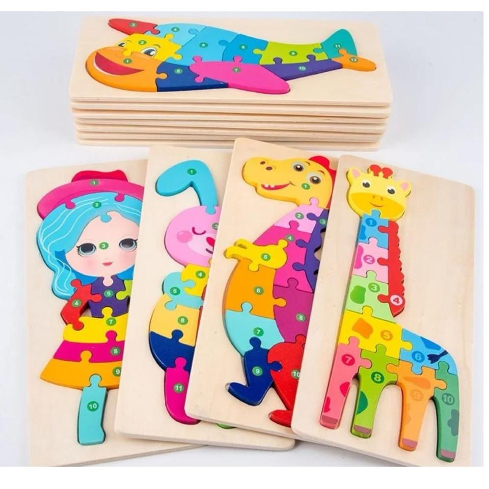 Tranh ghép hình 10-12 mảnh loại đẹp-duoc-ban-tai-ALA BABY SHOP
