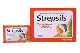 strepsil orange with vitamin C ( 50 blister x 2 pills )-duoc-ban-tai-Pharmacy Thu Thảo - 약국