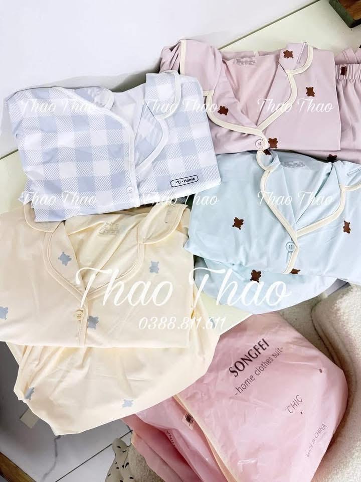 Set kẻ và gấu-duoc-ban-tai-Ha Nhu Quynh