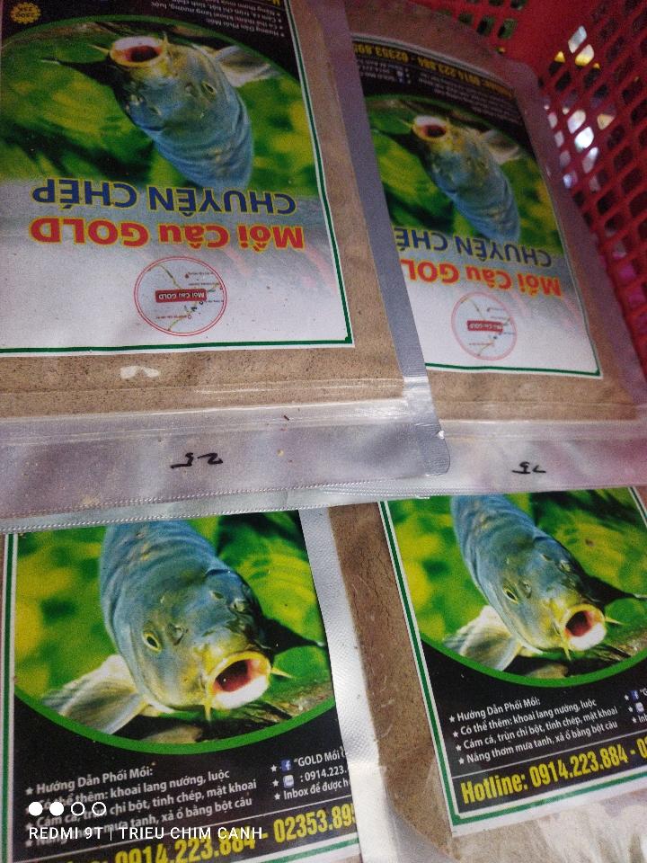 Gold mồi-duoc-ban-tai-Triều Chim Cảnh - Shop Đồ Câu Tam An