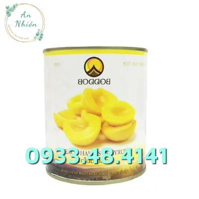 Đào ngâm thái-duoc-ban-tai-Nguyên liệu pha chế An Nhiên