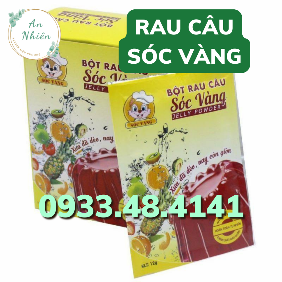 Rau câu Sóc Vàng 12g-duoc-ban-tai-Nguyên liệu pha chế An Nhiên