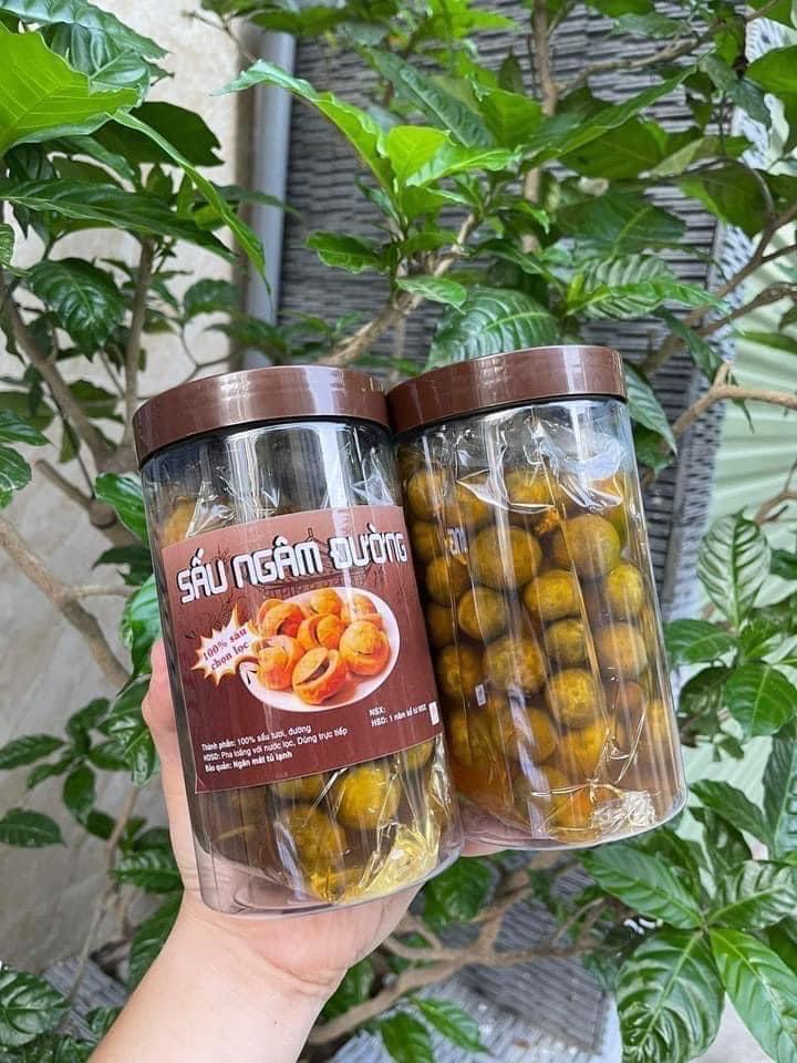 Sấu ngâm đường-duoc-ban-tai-Bếp mẹ C.H.A.N.H                                                              Món Ngon Hải Phòng