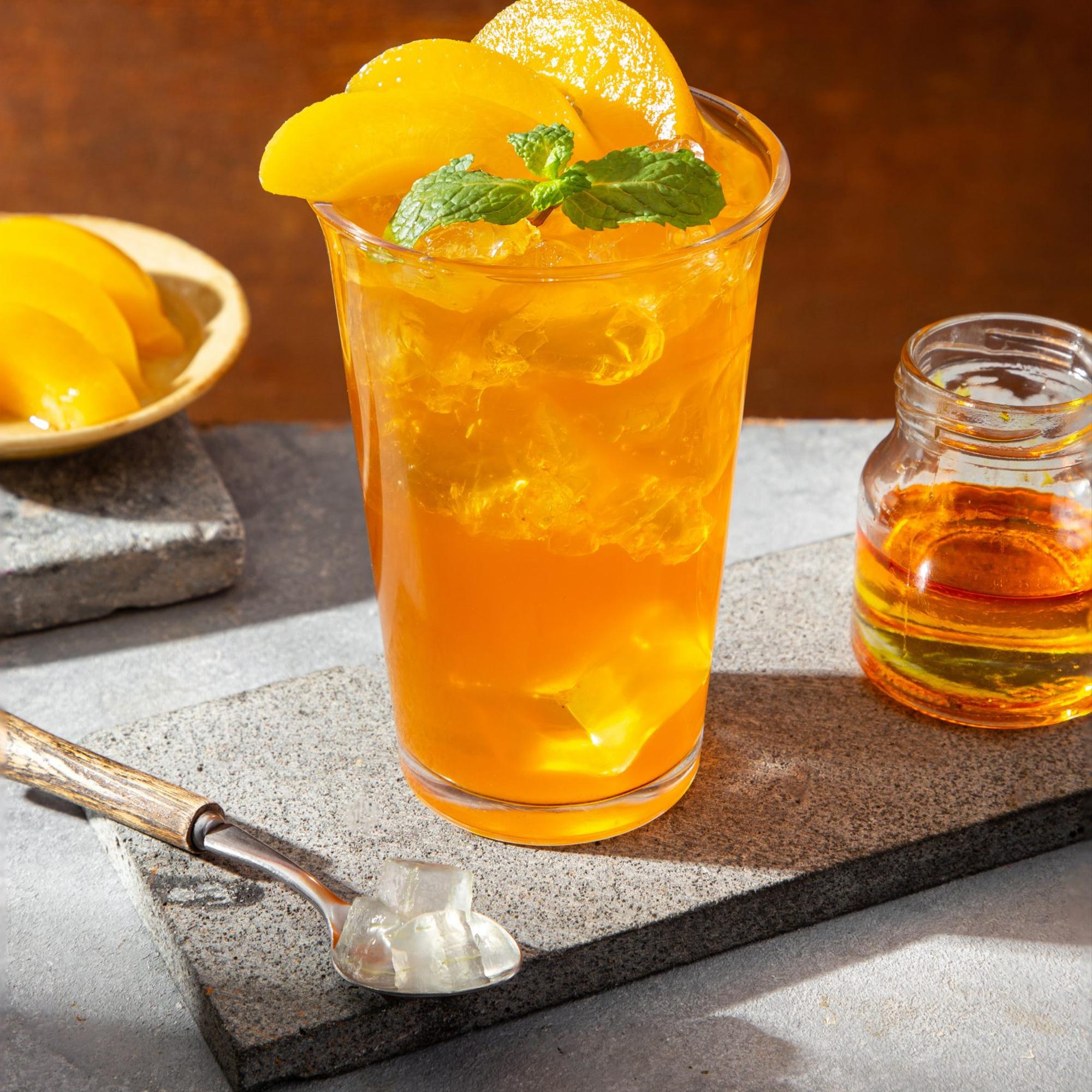 Trà Đào-duoc-ban-tai-Góc Nhỏ Cafe