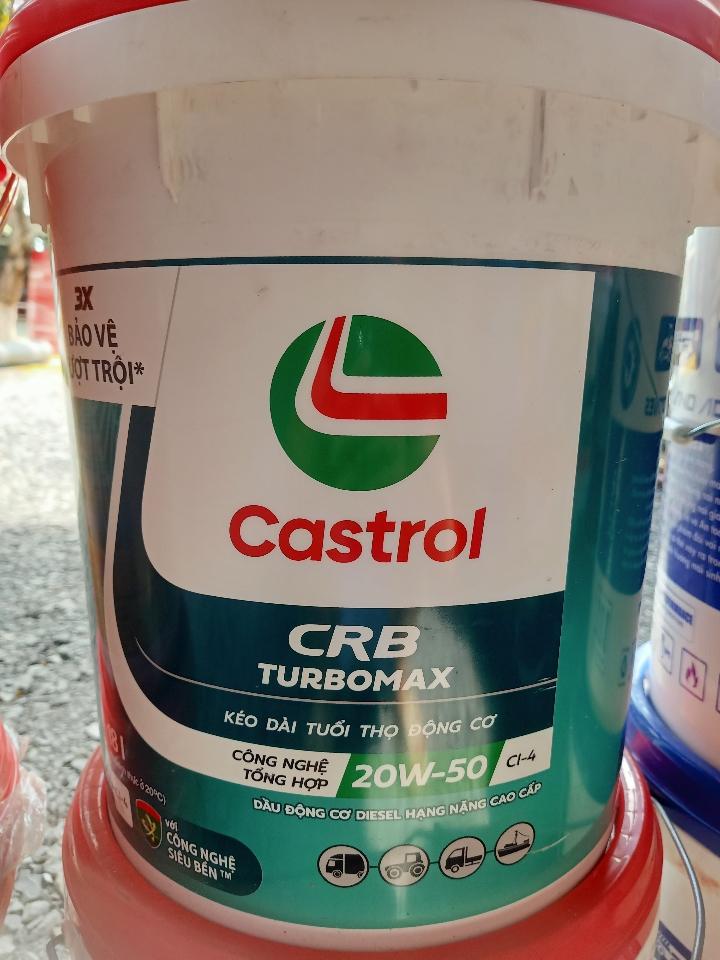 Castrol turbomax CRB 20w-50 CI4 -duoc-ban-tai-CTY TNHH VLXD THANH HƯƠNG