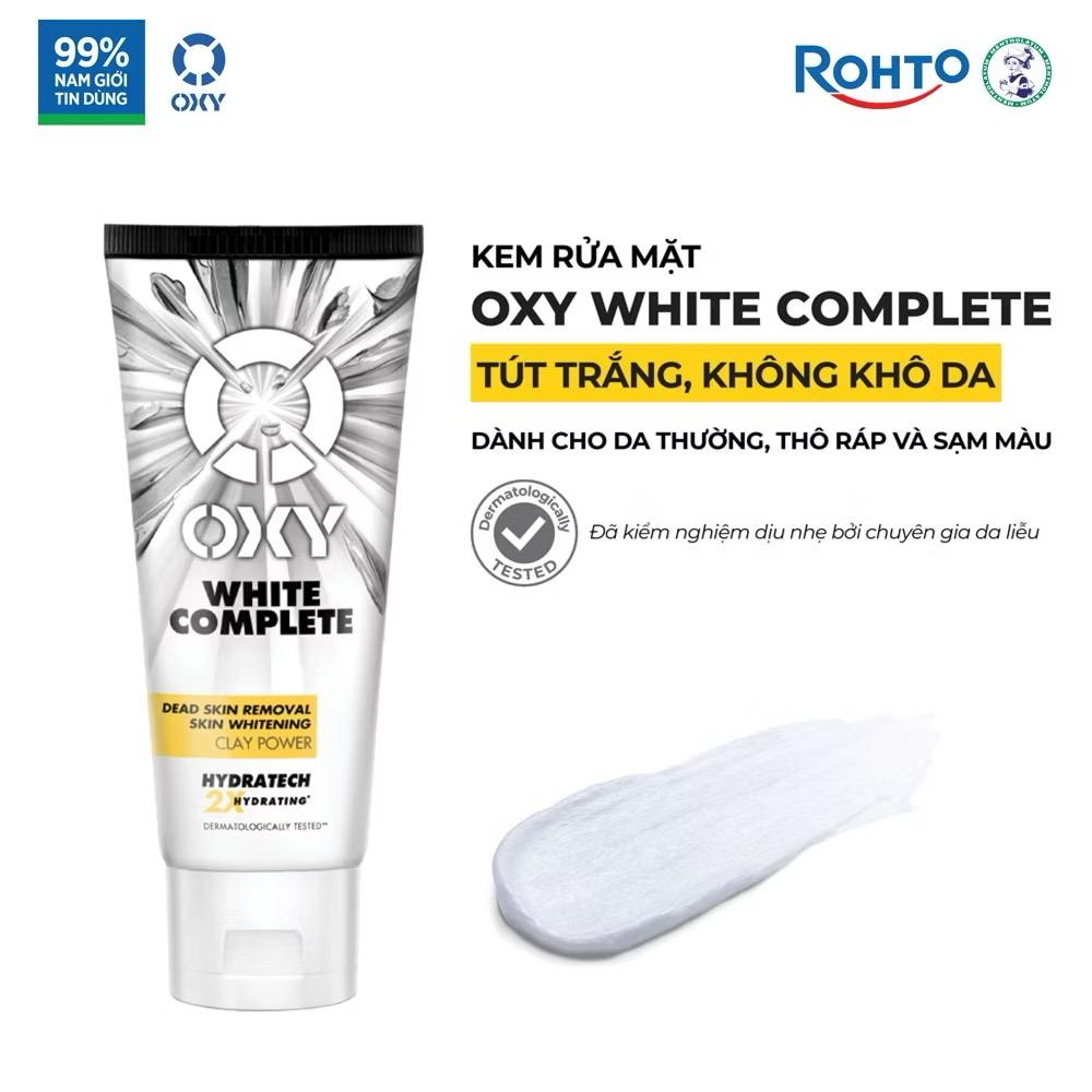 Sữa Rửa Mặt Nam Oxy 100g White Complete-duoc-ban-tai-PMTshop since 2018