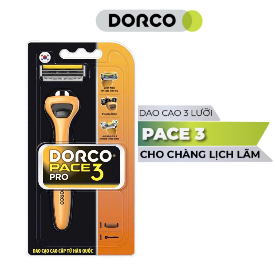 Dao Cạo Râu 3 Lưỡi Hàn Quốc DORCO PACE3 PRO 1Up-duoc-ban-tai-PMTshop since 2018